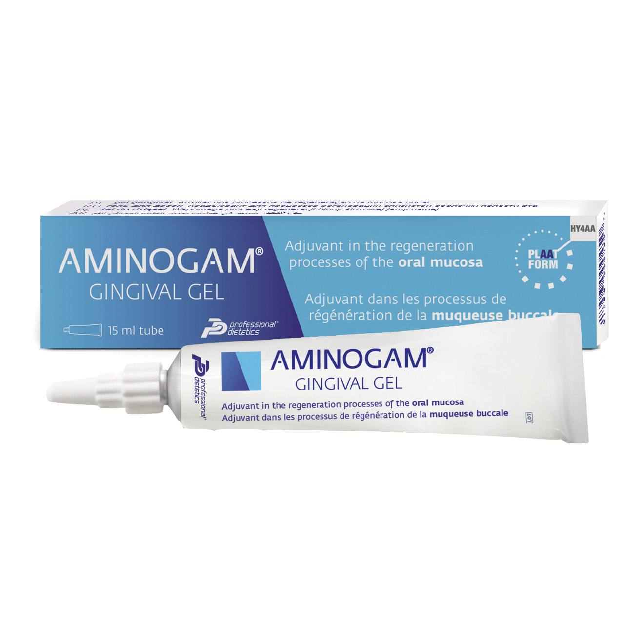 Gel Coadiuvante Aminogam Per Riparazione Tessuti Orogengivali 15 Ml