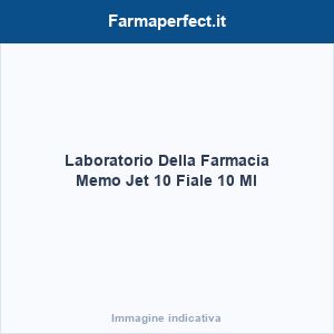 Laboratorio Della Farmacia Memo Jet 10 Fiale 10 Ml