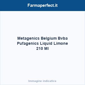 Metagenics Belgium Bvba Pufagenics Liquid Limone 210 Ml