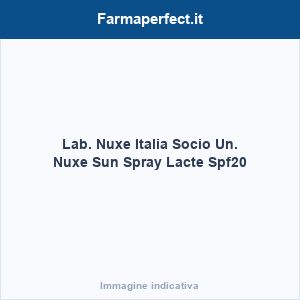 Lab. Nuxe Italia Socio Un. Nuxe Sun Spray Lacte Spf20