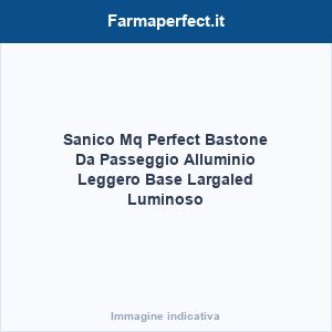 Sanico Mq Perfect Bastone Da Passeggio Alluminio Leggero Base Largaled Luminoso