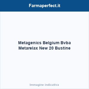 Metagenics Belgium Bvba Metarelax New 20 Bustine
