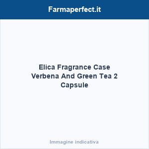 Elica Fragrance Case Verbena And Green Tea 2 Capsule