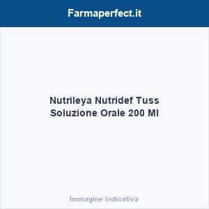Nutrileya Nutridef Tuss Soluzione Orale 200 Ml