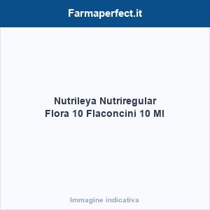 Nutrileya Nutriregular Flora 10 Flaconcini 10 Ml