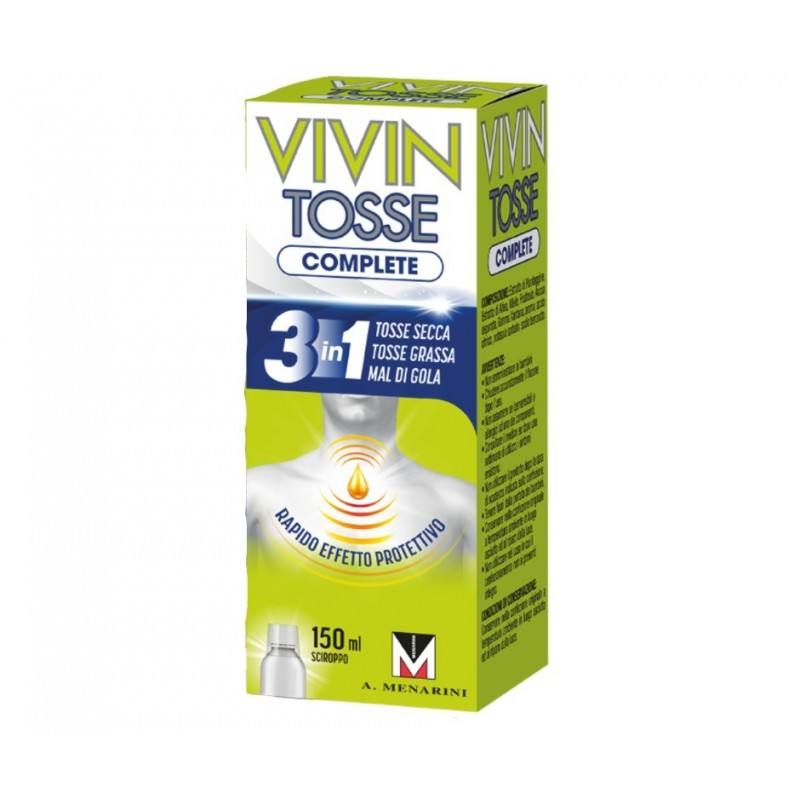 A.menarini Ind.farm.riun. Vivin Tosse Sciroppo Per Tosse Secca E Grassa 150 Ml