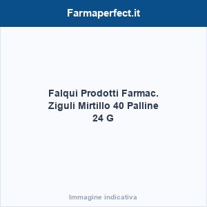 Falqui Prodotti Farmac. Ziguli Mirtillo 40 Palline 24 G