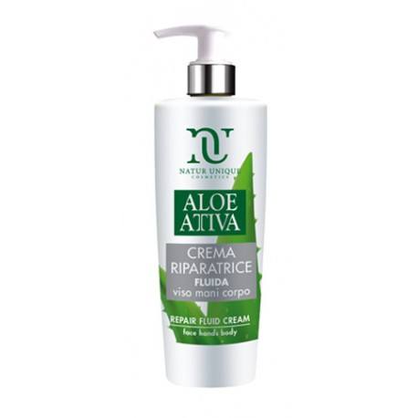 Aloe Attiva Crema Fluida Riparatrice 190 Ml Natur Unique