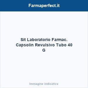 Sit Laboratorio Farmac. Capsolin Revulsivo Tubo 40 G