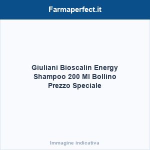 Giuliani Bioscalin Energy Shampoo 200 Ml Bollino Prezzo Speciale