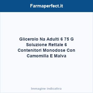 Glicerolo Na Adulti 6 75 G Soluzione Rettale 6 Contenitori Monodose Con Camomilla E Malva