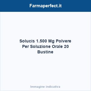Solucis 1.500 Mg Polvere Per Soluzione Orale 20 Bustine