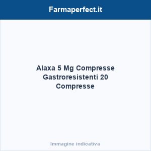 Alaxa 5 Mg Compresse Gastroresistenti 20 Compresse
