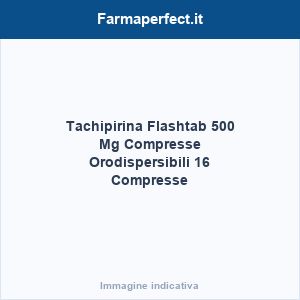 Tachipirina Flashtab 500 Mg Compresse Orodispersibili 16 Compresse