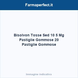 Bisolvon Tosse Sed 10,5 Mg Pastiglie Gommose 20 Pastiglie Gommose