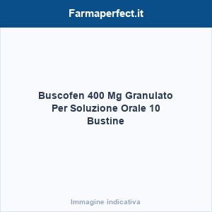 Buscofen 400 Mg Granulato Per Soluzione Orale 10 Bustine