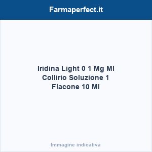Iridina Light 0,1 Mg/Ml Collirio, Soluzione 1 Flacone 10 Ml