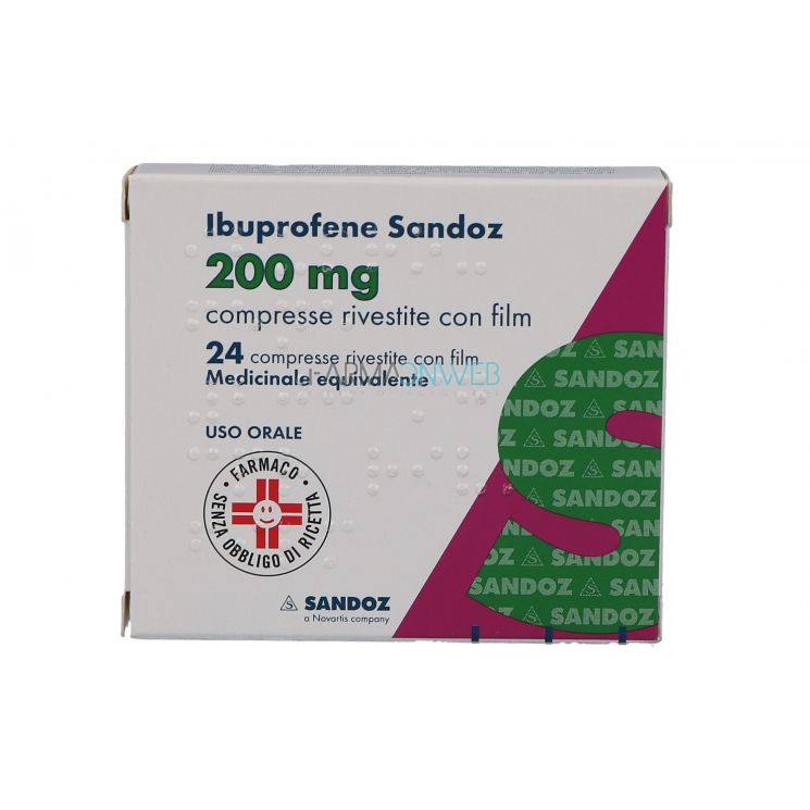Ibuprofene San 200 Mg Compresse Rivestite Con Film Blister Da 12 Compresse