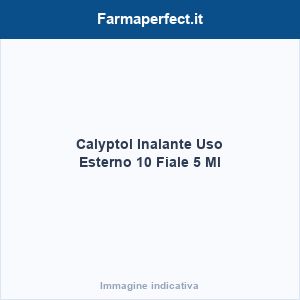 Calyptol Inalante Uso Esterno 10 Fiale 5 Ml