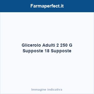 Glicerolo Adulti 2,250 G Supposte 18 Supposte