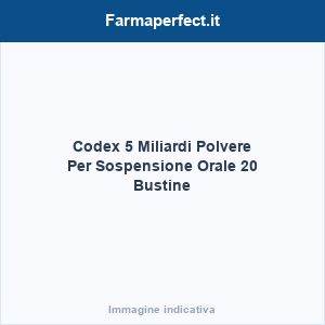Codex 5 Miliardi Polvere Per Sospensione Orale 20 Bustine
