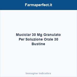 Muciclar 30 Mg Granulato Per Soluzione Orale 30 Bustine