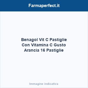 Benagol Vit C Pastiglie Con Vitamina C Gusto Arancia 16 Pastiglie