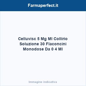 Celluvisc 5 Mg/Ml Collirio, Soluzione 30 Flaconcini Monodose Da 0,4 Ml