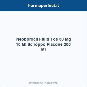 Neoborocil Fluid Tos 30 Mg/10 Ml Sciroppo Flacone 200 Ml