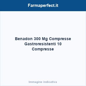Benadon 300 Mg Compresse Gastroresistenti 10 Compresse