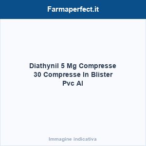 Diathynil 5 Mg Compresse 30 Compresse In Blister Pvc/Al
