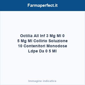 Octilia All Inf 3 Mg Ml 0 5 Mg Ml Collirio Soluzione 10 Contenitori Monodose Ldpe Da 0 5 Ml